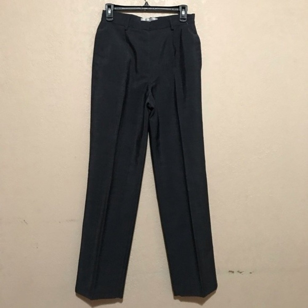 MaxMara Black Straight Leg Pants